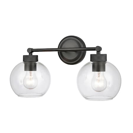 Millennium Lighting Jonatan 2 Light 16" Wide Vanity Light Matte Black