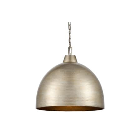 Millennium Lighting Arrco 3 Light 18" Wide Pendant Antique Silver Leaf
