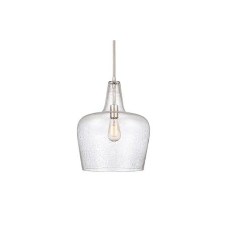 Millennium Lighting Puckette 14" Wide Pendant Brushed Nickel