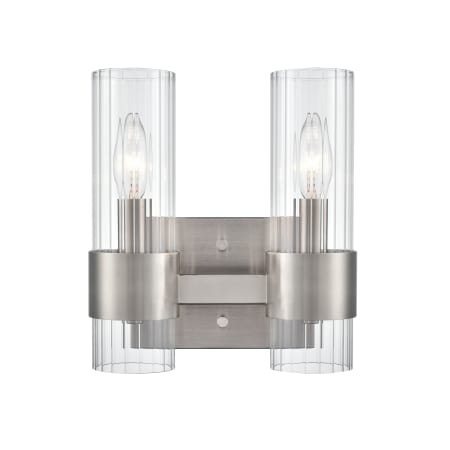 Millennium Lighting Caberton 2 Light 9" Wide Bathroom Vanity Light Brushed Nickel