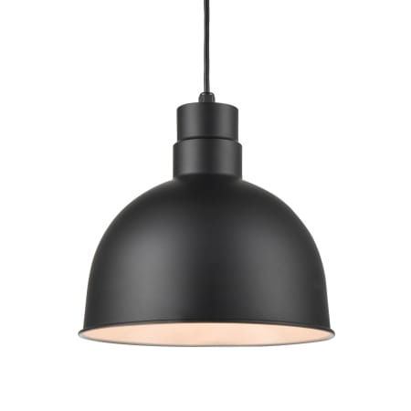Millennium Lighting RLM Series 12" Wide LED Pendant Satin Black
