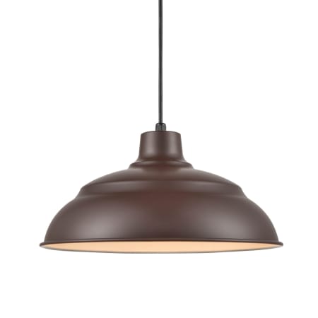 Millennium Lighting RLM Series 17" Wide LED Pendant Architect Bronze