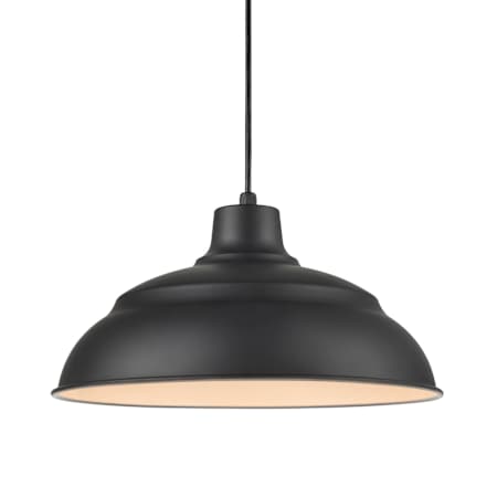 Millennium Lighting RLM Series 17" Wide LED Pendant Satin Black