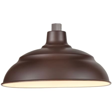 Millennium Lighting RLM Series 14" Wide LED Aluminum Warehouse Shade Only Architect Bronze