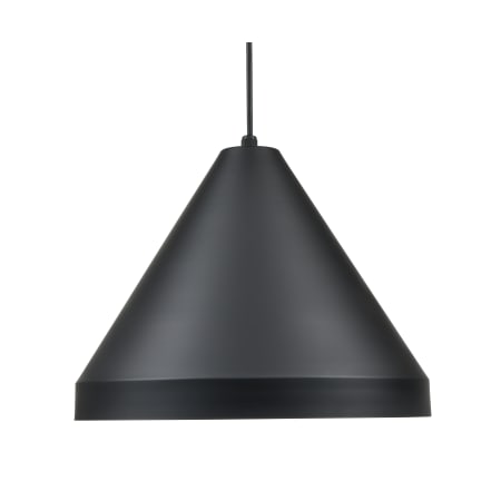 Millennium Lighting R Series 17" Wide Pendant Satin Black