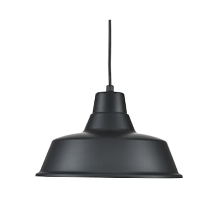 Millennium Lighting R Series 14" Wide Pendant Satin Black
