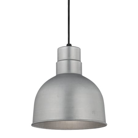 Millennium Lighting RLM Single Light 10" Wide Pendant Galvanized