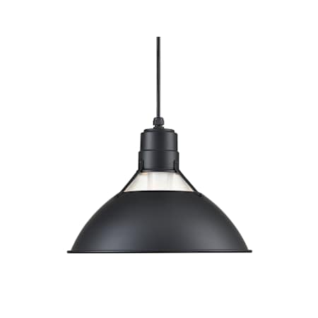 Millennium Lighting R Series 13" Wide Pendant Satin Black