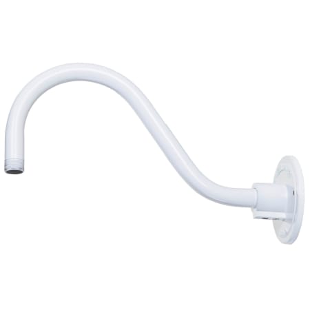 Millennium Lighting RLM 14-1/2" Long Goose Neck Stem White