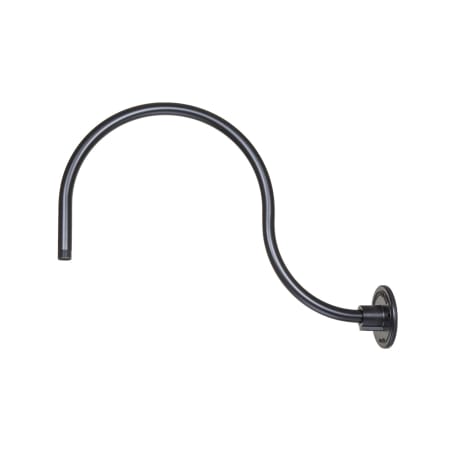 Millennium Lighting RLM 24" Long Goose Neck Stem Satin Black