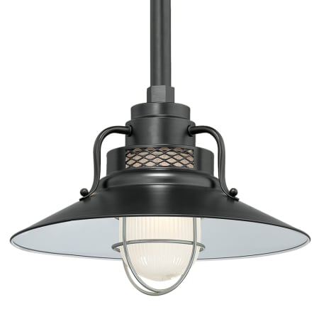Millennium Lighting RLM 1 Light 14" Wide Outdoor Shade Satin Black