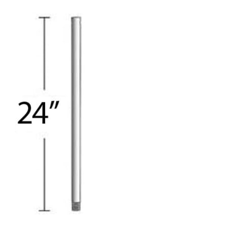 MinkaAire 24" Ceiling Fan Downrod for 11 Ft Ceilings Distressed Koa