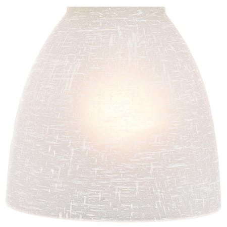 MinkaAire 2-1/4" Glass Shade for Ceiling Fan Light Kit Linen