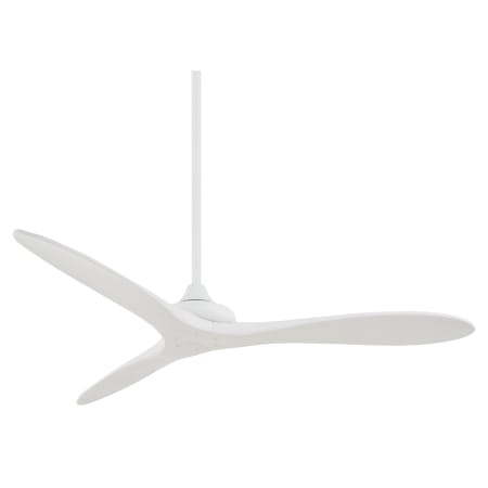 MinkaAire Vapor 60" 3 Blade Indoor Ceiling Fan with Remote Control Included Flat White