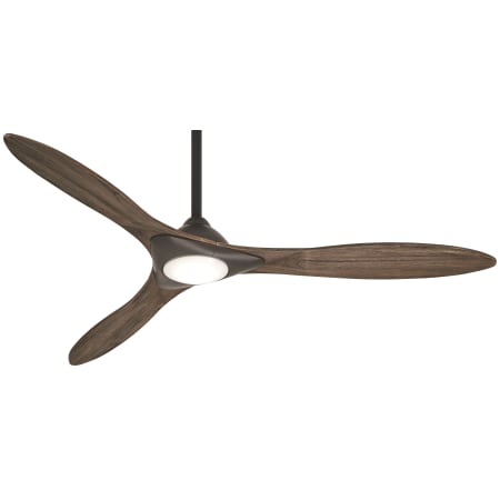 MinkaAire Sleek 60" 3 Blade Indoor Smart LED Energy Star Ceiling Fan with Remote Control Included Oil Rubbed Bronze