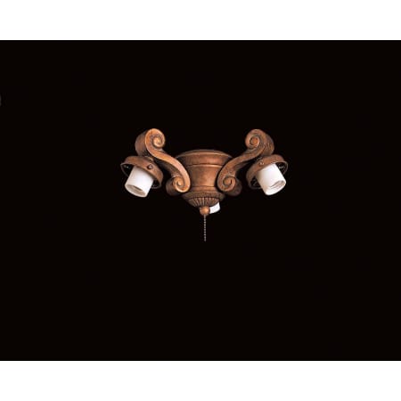 MinkaAire 3 Light Renaissance Ceiling Fan Light Kit Etruscan Gold