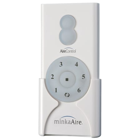 MinkaAire Hand Held Remote Control for DC Motor Up / Down CCT LED Ceiling Fans White