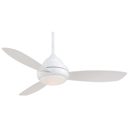MinkaAire Concept I 52" 3 Blade LED Indoor Ceiling Fan with Remote Included White