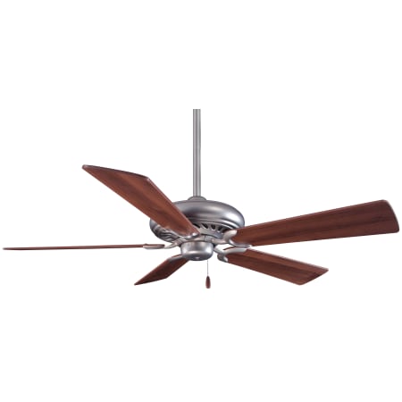MinkaAire Supra 52" Uni-Pack 5 Blade Indoor Ceiling Fan Brushed Steel