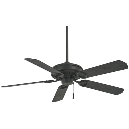 MinkaAire Sundowner 54" 5 Blade Indoor / Outdoor Energy Star Ceiling Fan Textured Coal