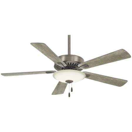 MinkaAire Contractor Uni-Pack 52" 5 Blade LED Indoor Ceiling Fan Burnished Nickel
