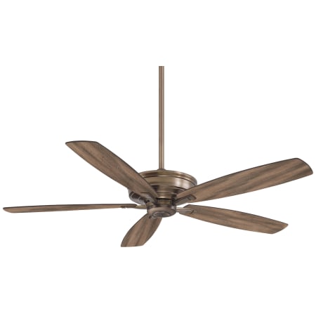 MinkaAire Kafe-XL 5 Blade 60 Energy Star Indoor Ceiling Fan with Remote Included Heirloom Bronze