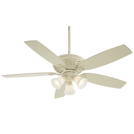 MinkaAire Classica Gallery 54" 5 Blade Indoor Ceiling Fan with Remote and LED Bulbs Included Provencal Blanc
