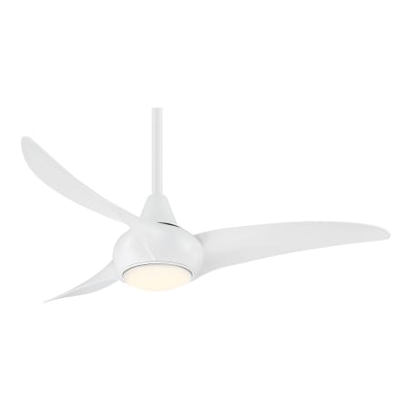 MinkaAire Light Wave 44" 3 Blade Indoor LED Ceiling Fan with Remote Included White