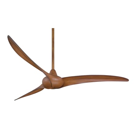 MinkaAire Wave 65" 3 Blade Indoor Ceiling Fan with Remote Included Distressed Koa