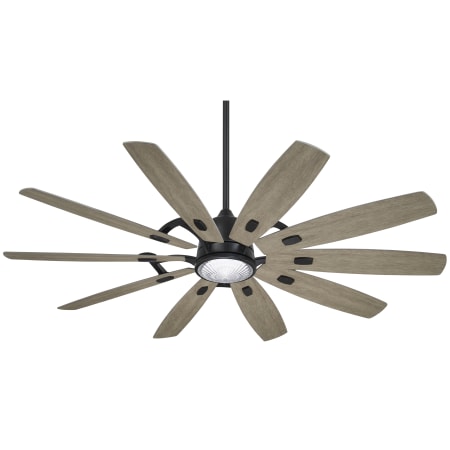 MinkaAire Barn 65" 10 Blade Indoor Smart Ceiling Fan Coal