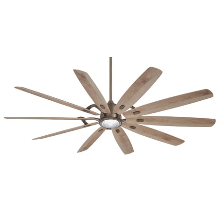 MinkaAire Barn H2O 84" 10 Blade Indoor / Outdoor Smart LED Ceiling Fan with Remote Included Heirloom Bronze