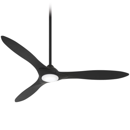 MinkaAire Sleek 60" 3 Blade Indoor Smart LED Energy Star Ceiling Fan with Remote Control Included Coal