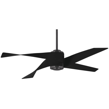 MinkaAire Artemis IV 64" 4 Blade LED Indoor Ceiling Fan with DC Motor and Remote Included Gun Metal