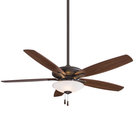 MinkaAire Mojo LED 52" 5 Blade Indoor Ceiling Fan with LED Bulbs Included Oil Rubbed Bronze