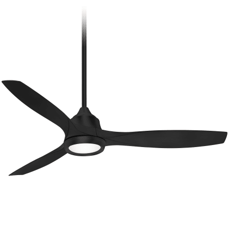 MinkaAire Skyhawk 60" 3 Blade LED Indoor Ceiling Fan with Remote Control Included Coal