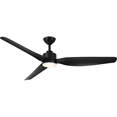 MinkaAire Norwynd 60" 3 Blade Indoor / Outdoor Smart Ceiling Fan Coal