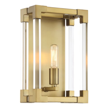 Minka Lavery Oro District 1 Light 11" Tall ADA Vantage Wall Sconce Soft Brass