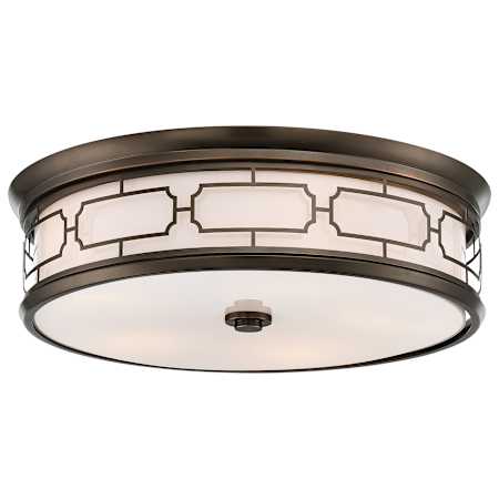 Minka Lavery LED 20" Wide Flush Mount Drum Ceiling Light Harvard Court Bronze