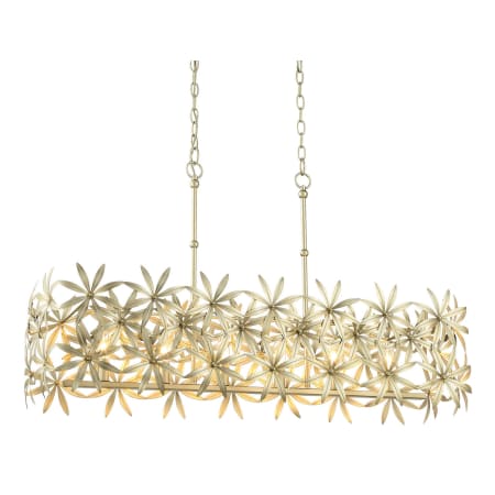Minka Lavery Flower Child 6 Light 36" Wide Linear Chandelier Ambry Gold