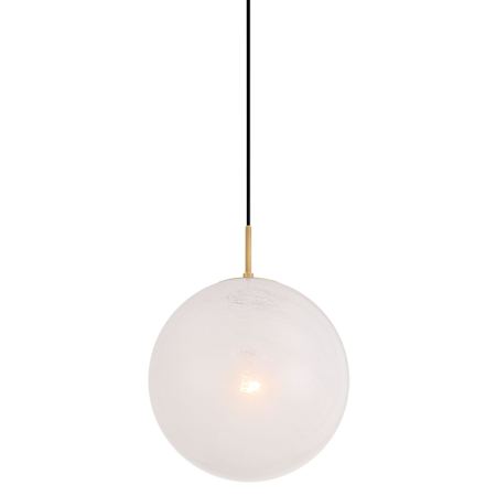Minka Lavery Mist 12" Wide Pendant with Alabaster Glass Shade Legacy Brass