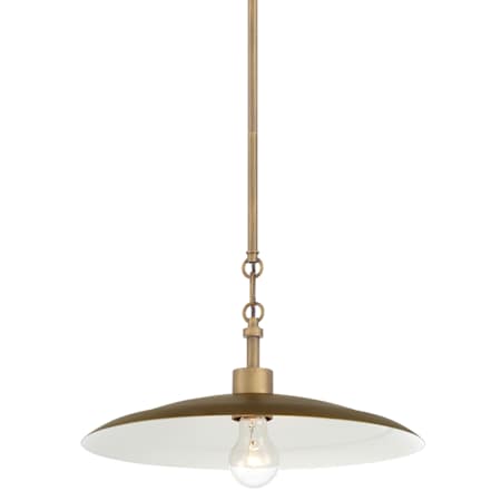 Minka Lavery York 16" Wide Pendant Natural Brass