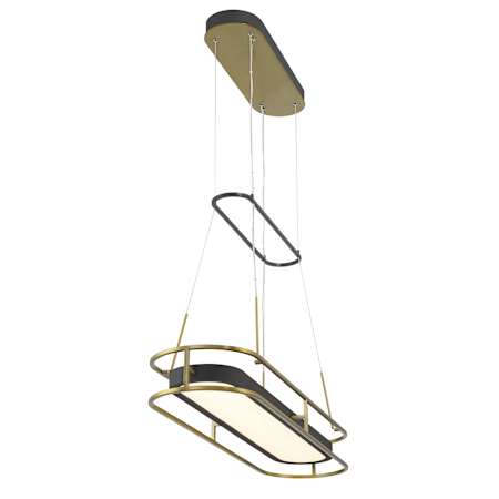 Chandelier with Canopy - Angle