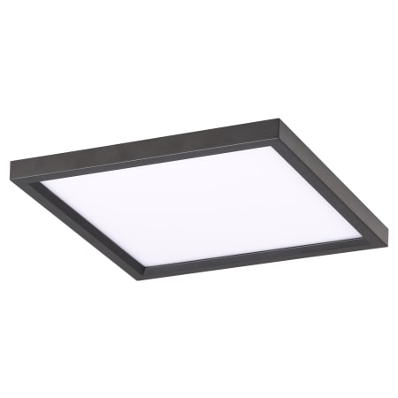 Minka Lavery Vantage 15" Wide Square Indoor LED Flush Mount Ceiling Light Coal