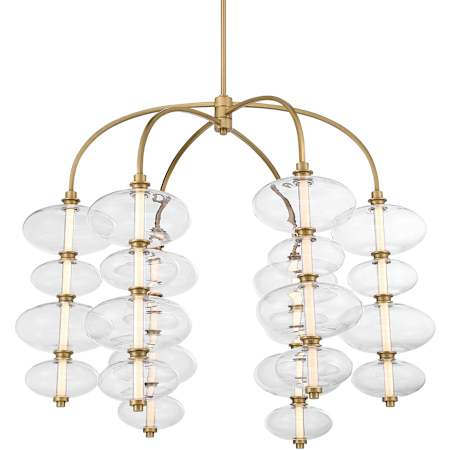 Minka Lavery Bollavino 34" Wide LED Chandelier Legacy Brass