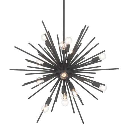 Minka Lavery Bessel 15 Light 30" Wide Pendant Coal