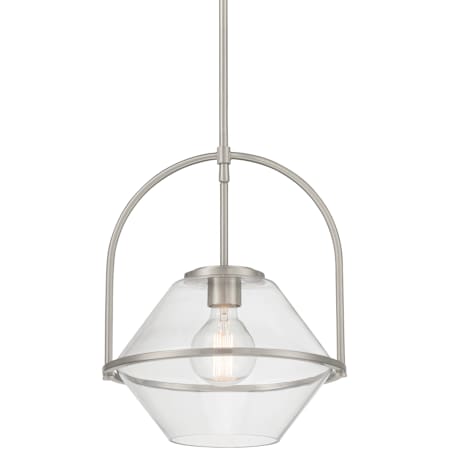 Minka Lavery Coralyn 13" Wide Pendant Brushed Nickel