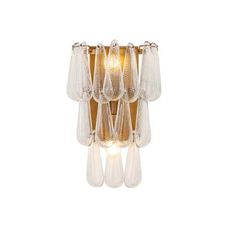 Minka Lavery Vionne 2 Light 15" Tall Wall Sconce Legacy Brass