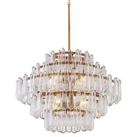 Minka Lavery Vionne 8 Light 32" Wide Pendant Legacy Brass