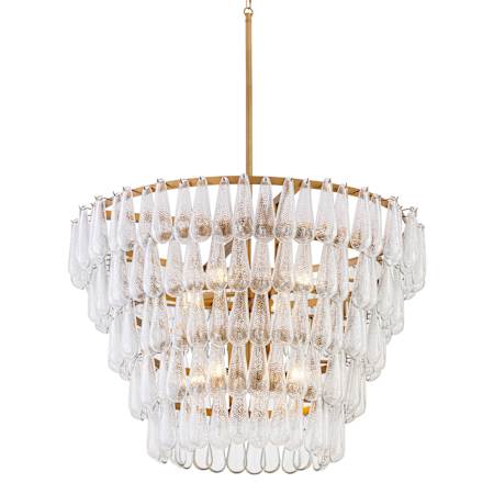 Minka Lavery Vionne 8 Light 35" Wide Pendant Legacy Brass
