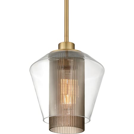 Minka Lavery Kiruna 8" Wide Mini Pendant Legacy Brass